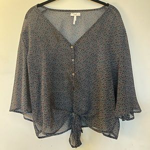 Light Blue Button Up Size Large